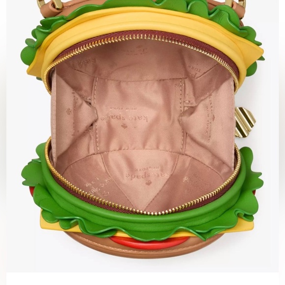 NWT Kate Spade ♠️ Hamburger Purse 🍔 - Picture 2 of 11